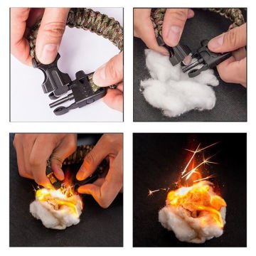 PARACORD BİLEKLİK MAVİ