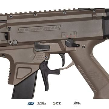 ASG CZ Scorpion EVO 3 ATEK AEG AIRSOFT TÜFEK -TAN / Dual Tone