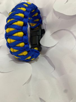 PARACORD BİLEKLİK ÇİFT KATMANLI SARI LACİ