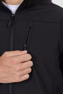 AKN 01 TAKTİK SOFTSHELL MONT SİYAH